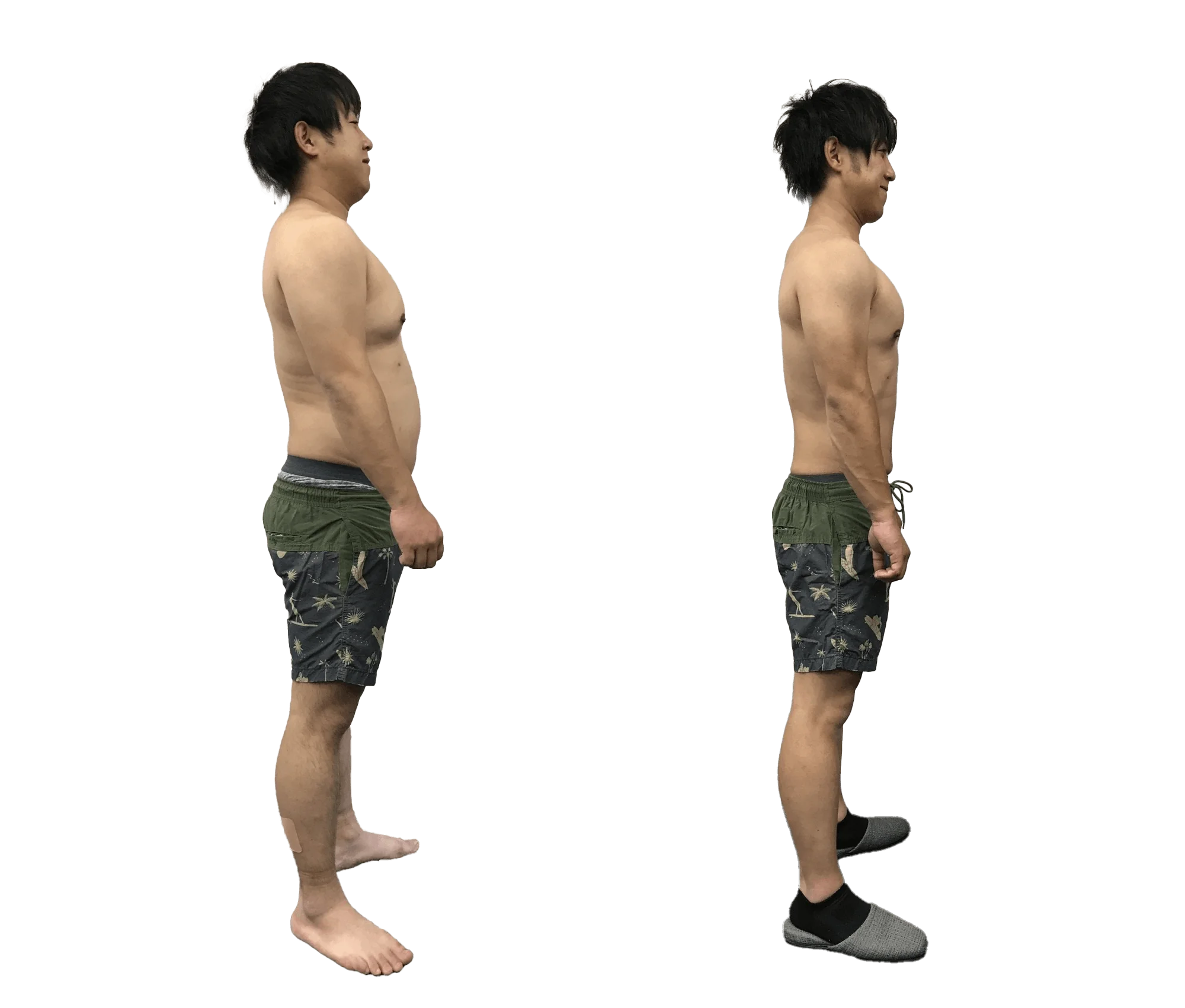 30代 男性のトレーニング前