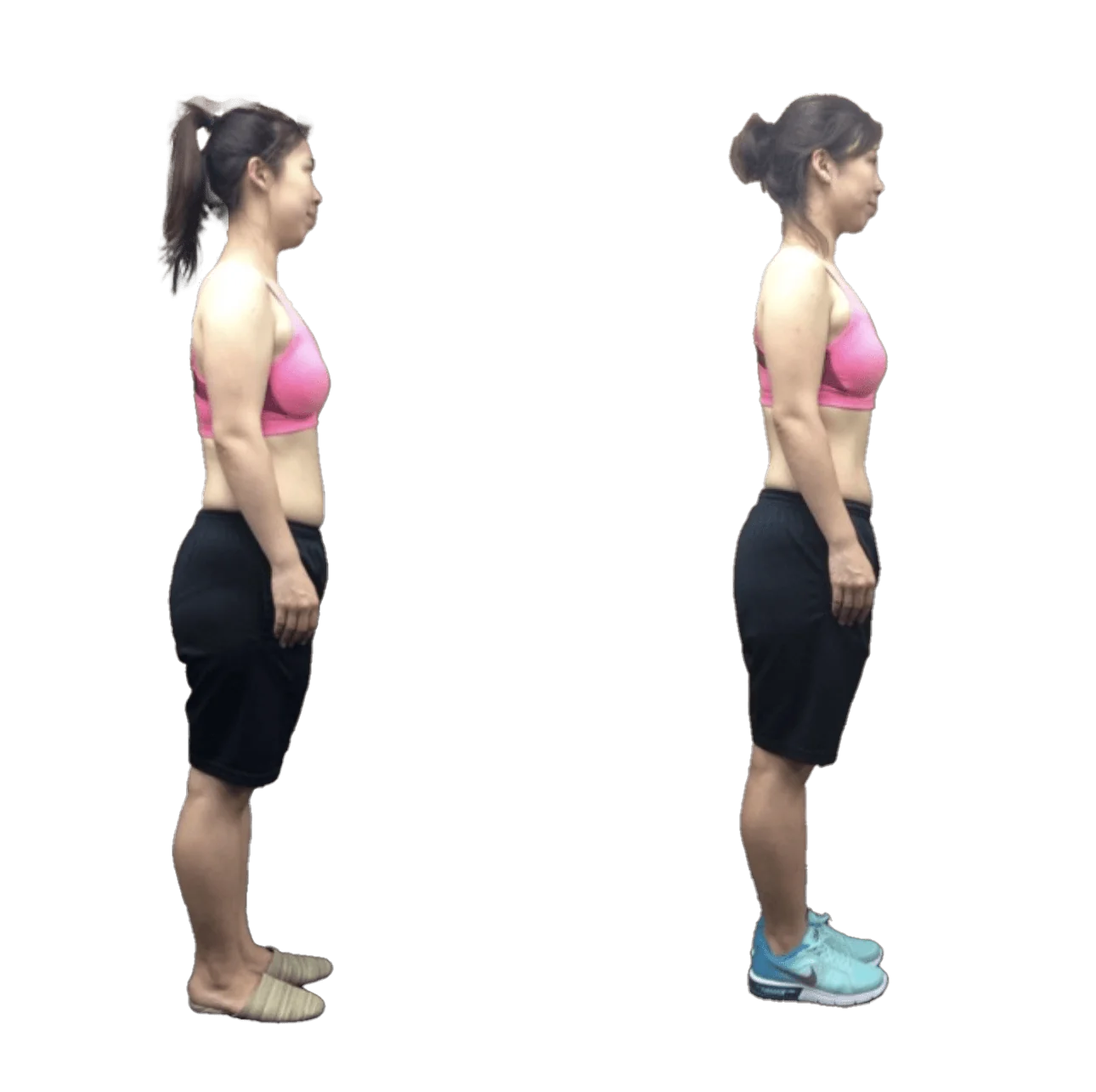 30代 女性のトレーニング前